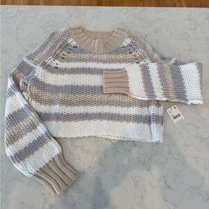 Free People cropped sweater